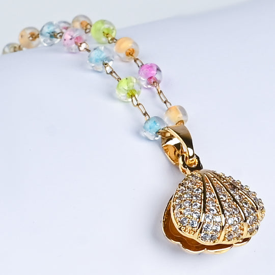 Elegant Multi Beaded Necklace for Girls