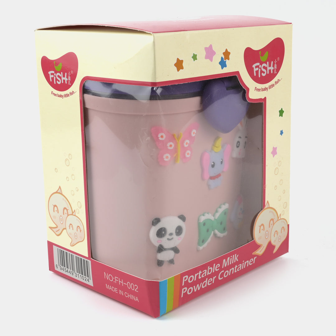 Fish Portable Milk Powder Container