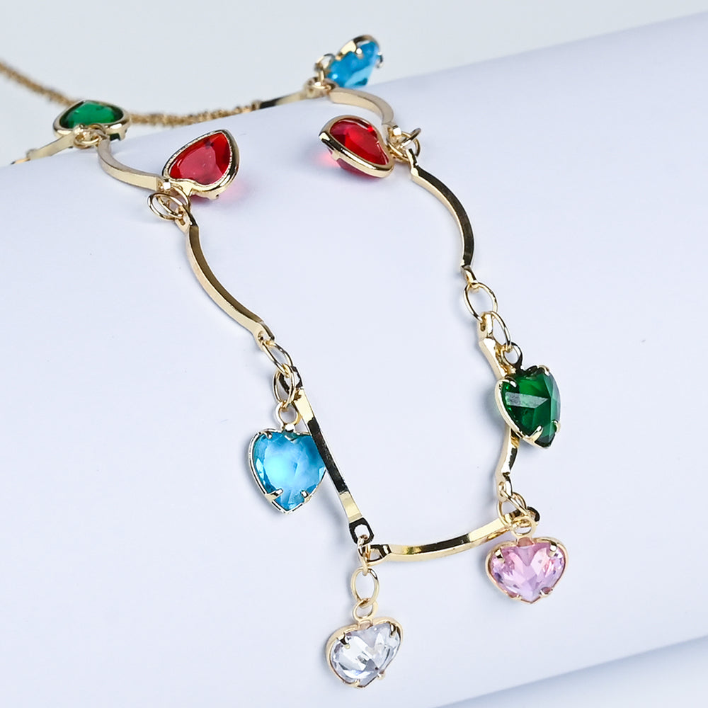 Elegant Multi Beaded Necklace for Girls