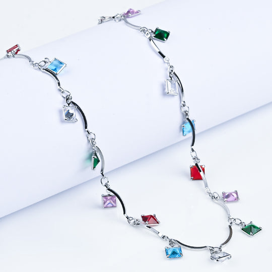 Elegant Multi Beaded Necklace for Girls
