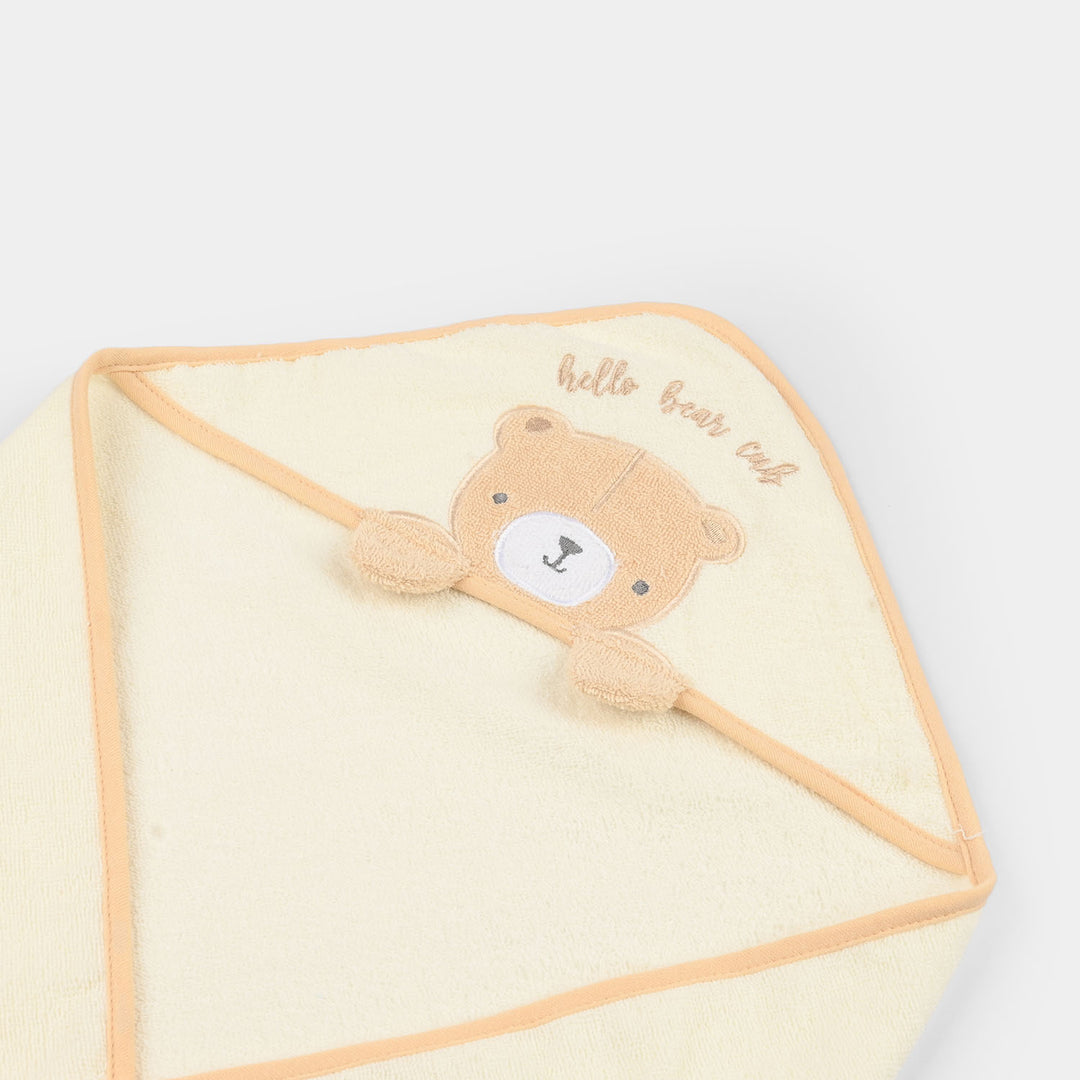 Hooded Bath Towel With Face Towel