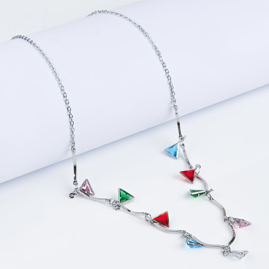 Elegant Multi Beaded Necklace for Girls