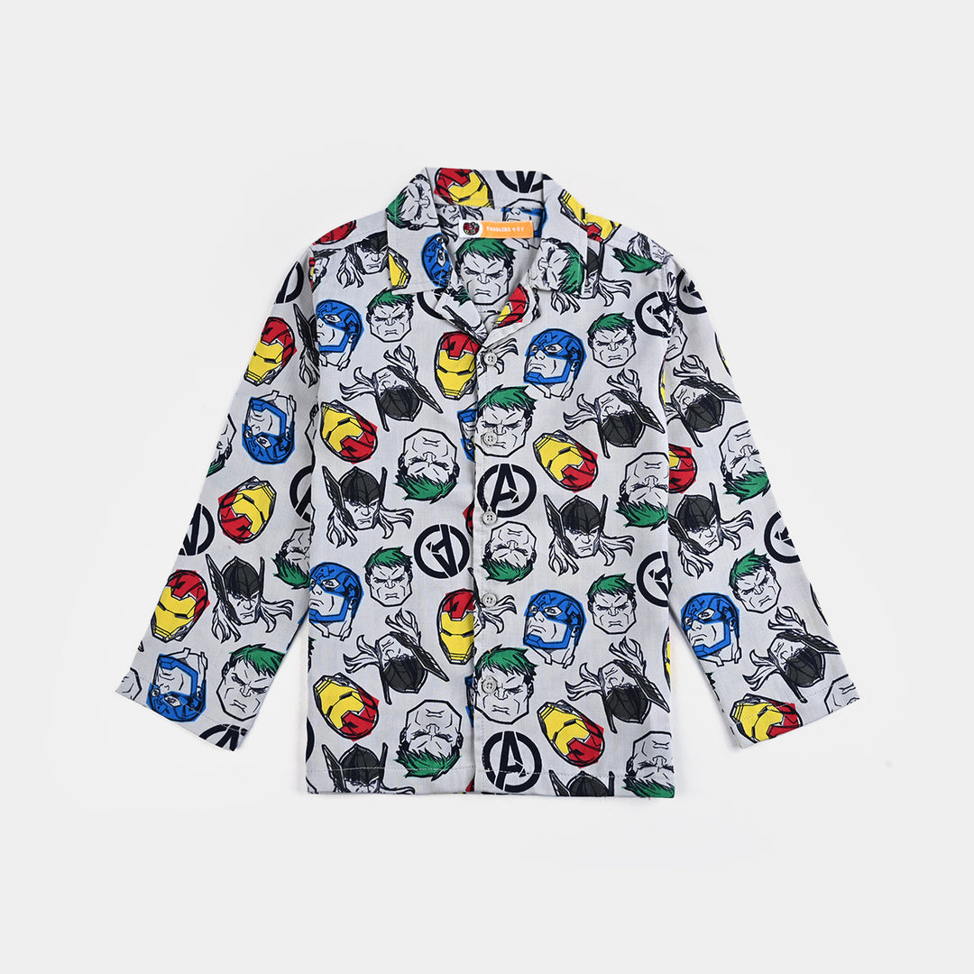 Boys Viscose Woven Nightwear - Multi