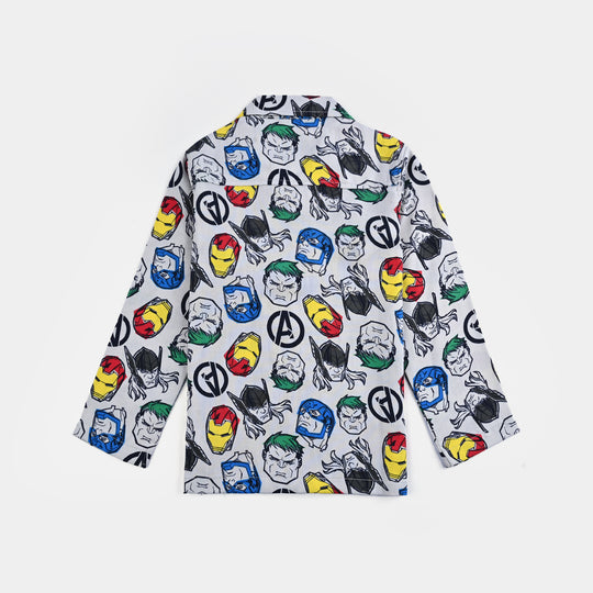 Boys Viscose Woven Nightwear - Multi