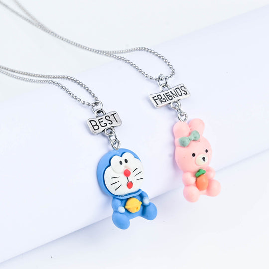 Best Friend Pendant Necklaces