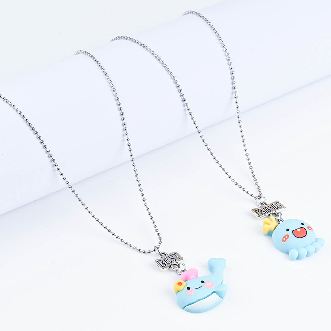 Best Friend Pendant Necklaces