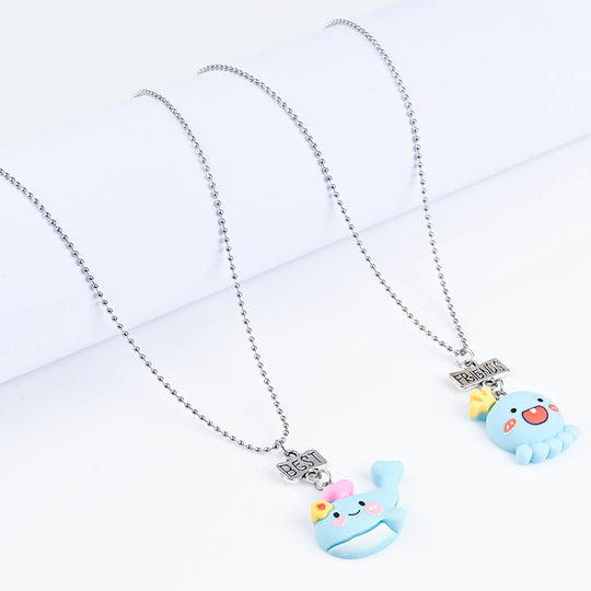 Best Friend Pendant Necklaces