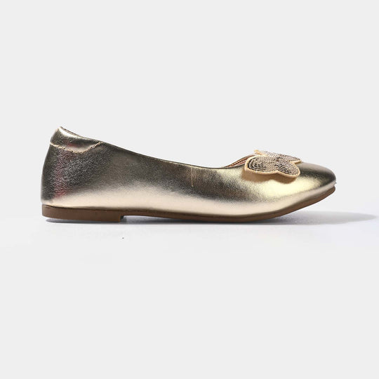 Girls Pumps 1349-GOLDEN