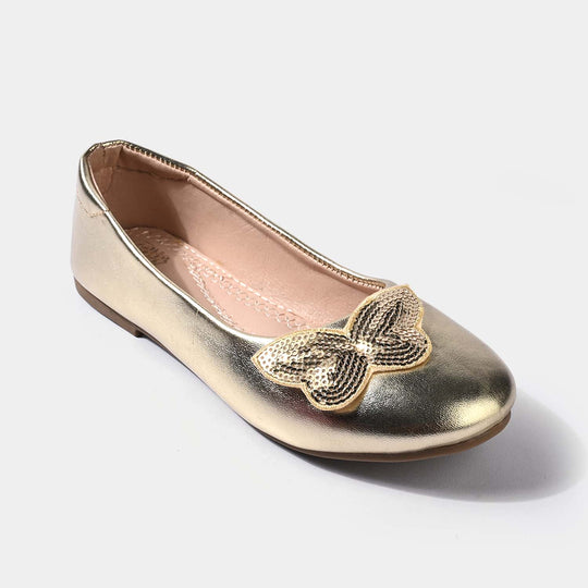 Girls Pumps 1349-GOLDEN