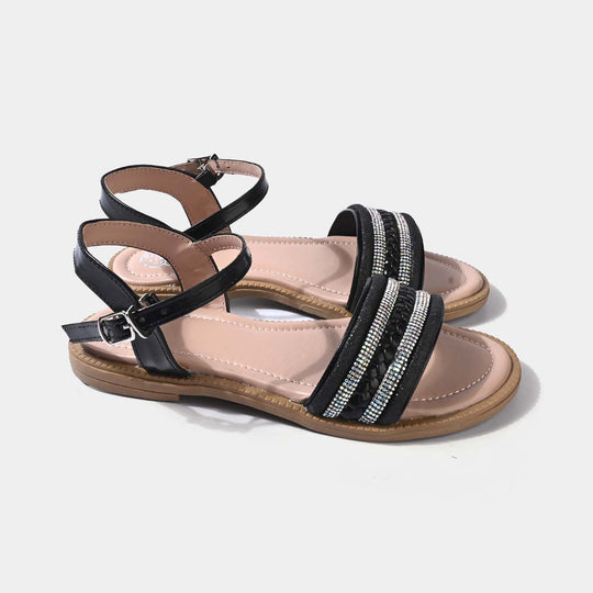 Girls Sandal 456-122-BLACK