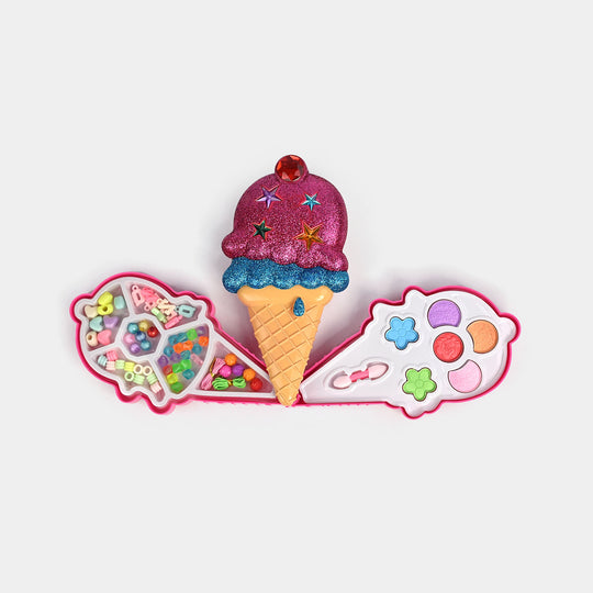 Ice Cream Shaped Fashion Make-Up Kit for Kids