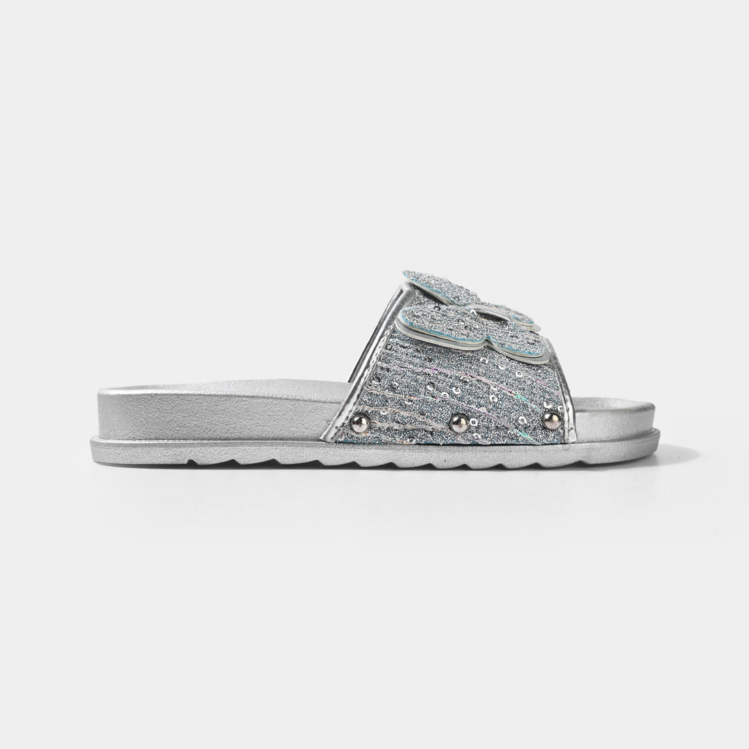 Girls Slide 11-113-Silver