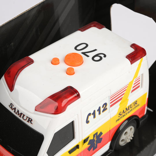 Emergency Vehicle Toy with Light and Sount for Kids