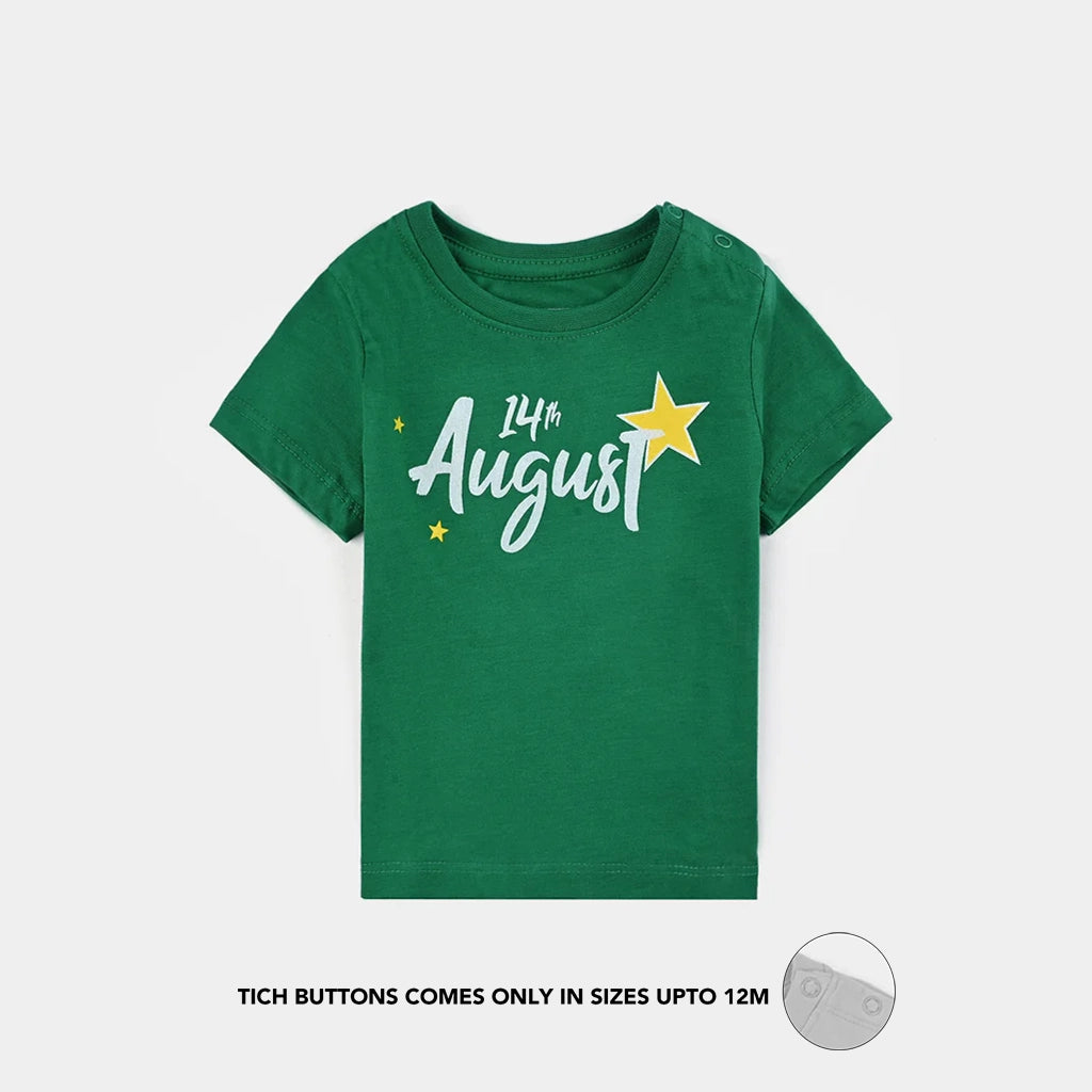 Infant Girls T-Shirt SHINING STAR-Joly Green