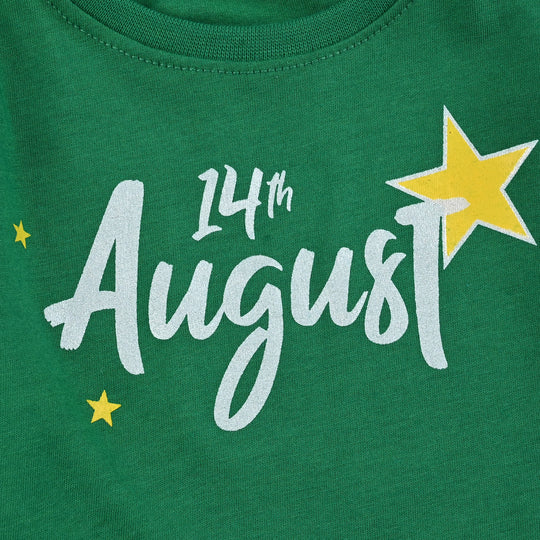 Infant Girls T-Shirt SHINING STAR-Joly Green