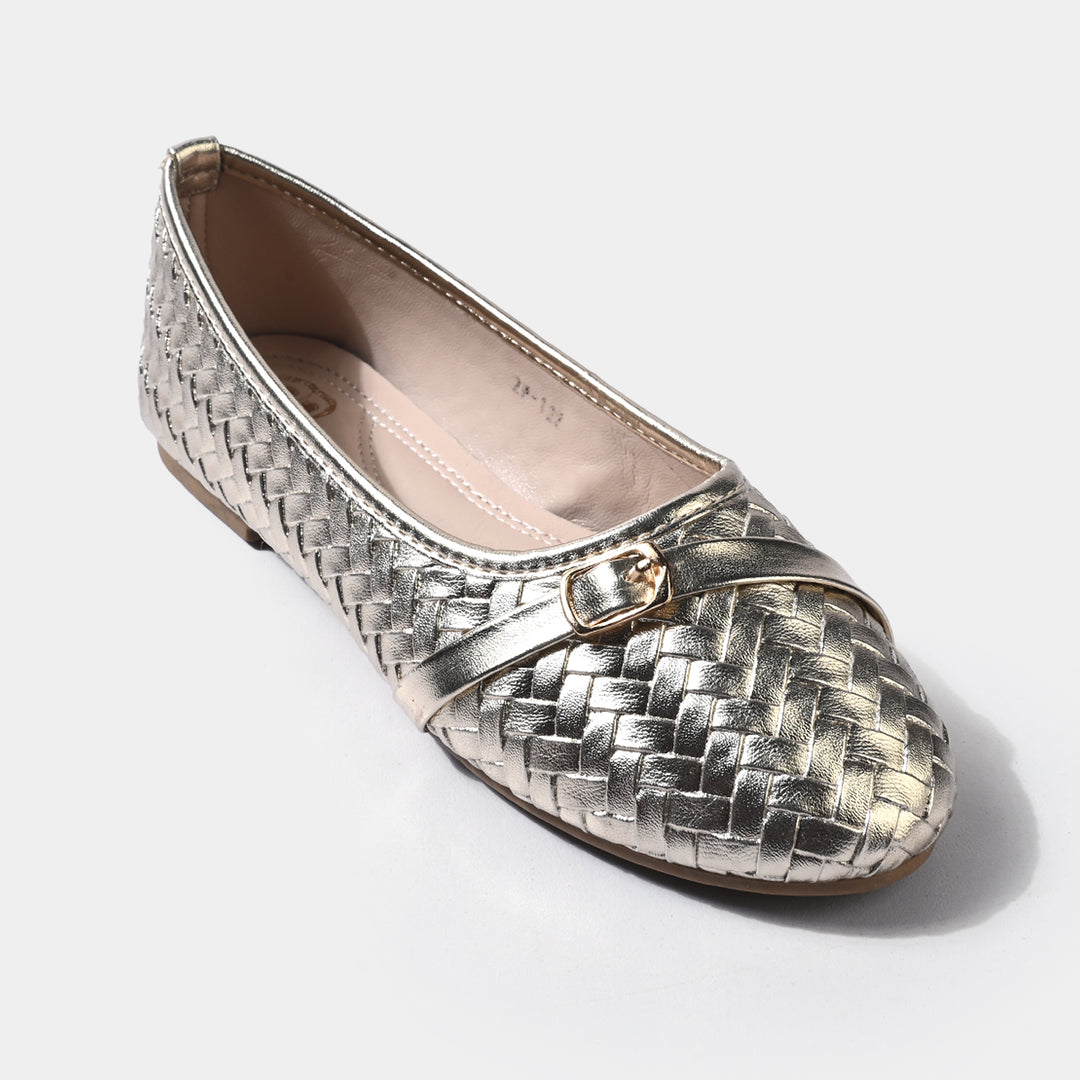 Girls Pumps ZP-122-Golden