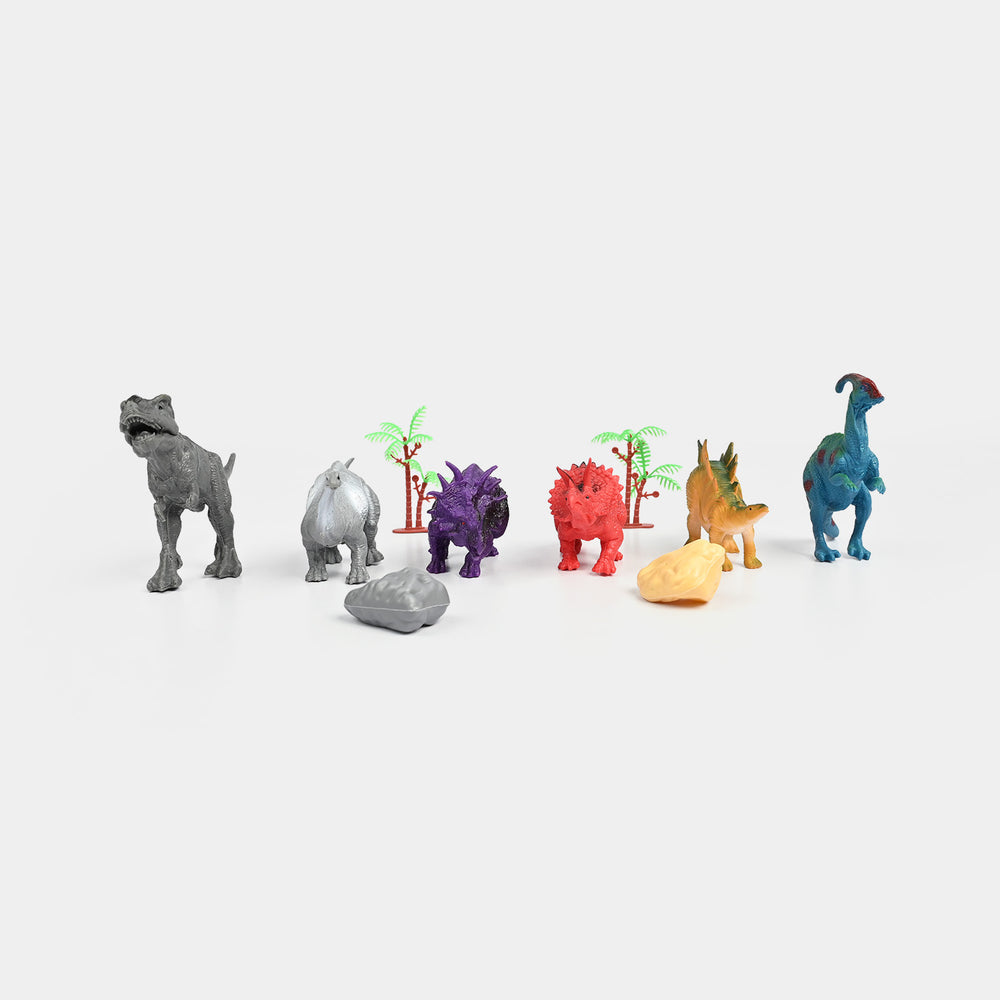 Dinosaur Toy Figure Set – 6 Pcs Educational Playset for Kids