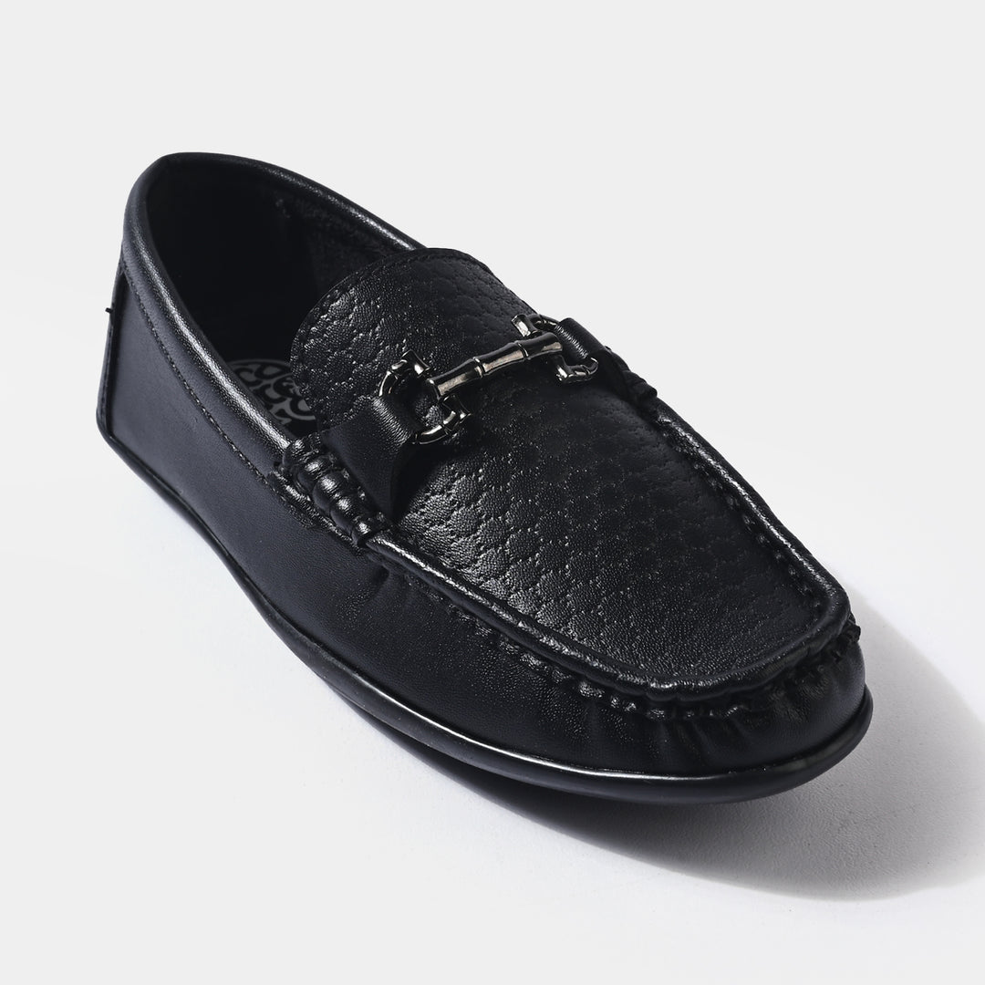 Boys Loafer SS-003-BLACK
