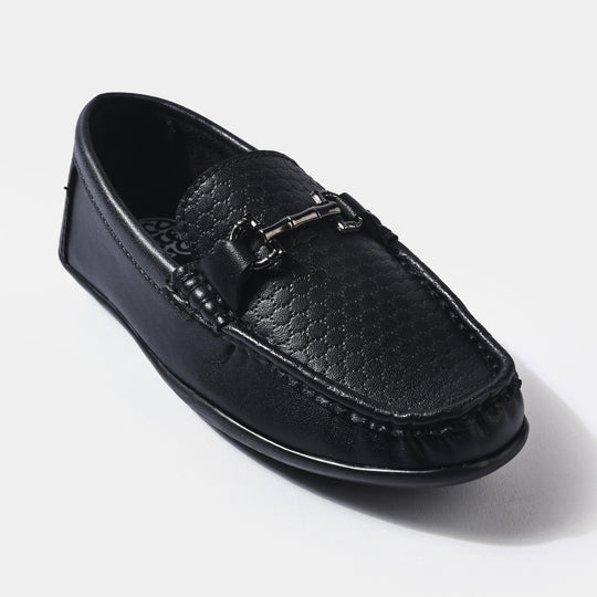 Boys Loafer SS-003-BLACK
