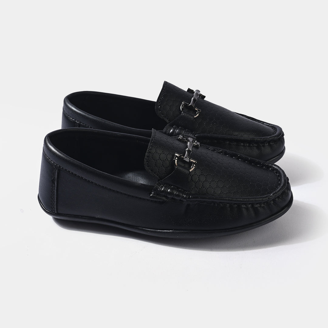 Boys Loafer SS-003-BLACK