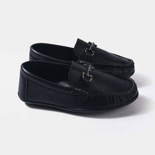 Boys Loafer SS-003-BLACK