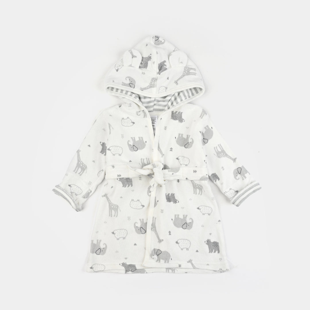 HOODED BABY BATH GOWN/BATH ROBE