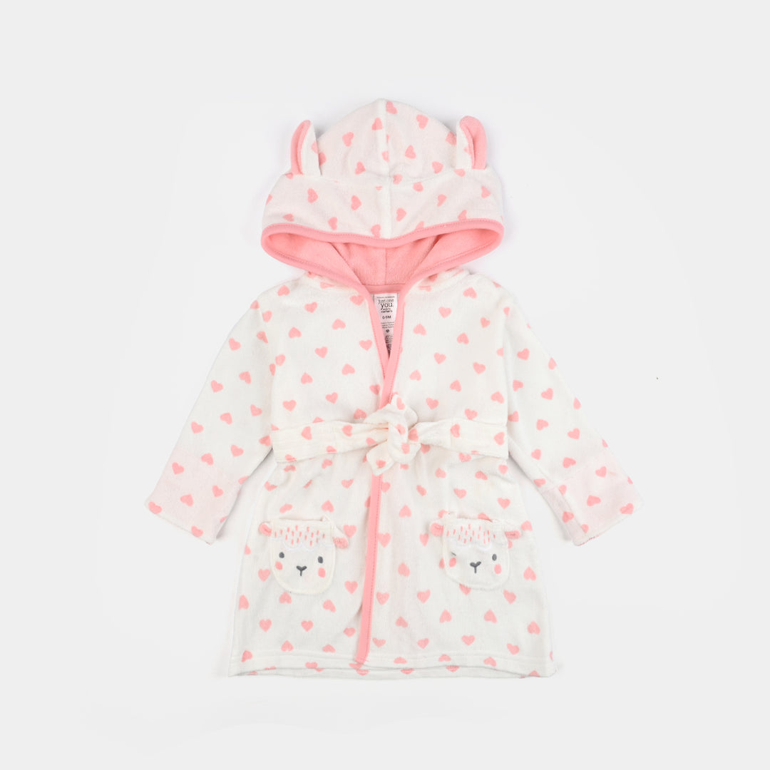 HOODED BABY BATH GOWN/BATH ROBE