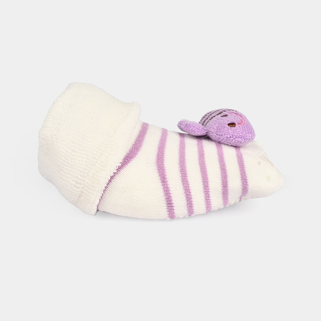 Baby Non-Slip Socks/Booties | 6-12M