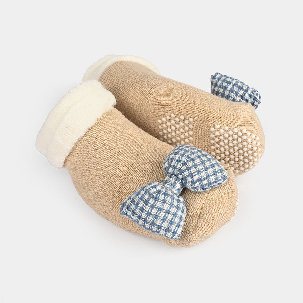 Baby Non-Slip Socks/Booties | 6-12M
