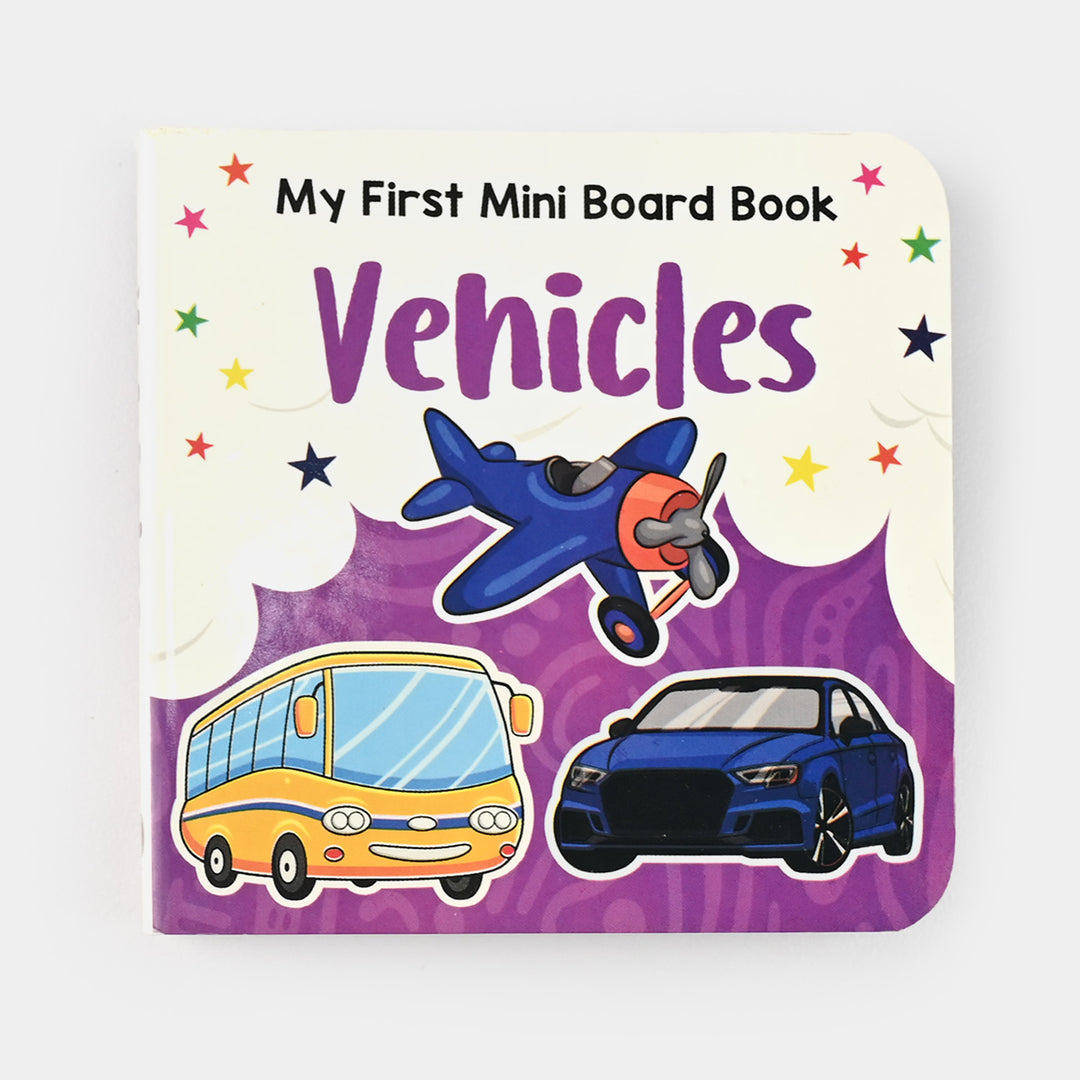 New Mini Board Book Vehicle