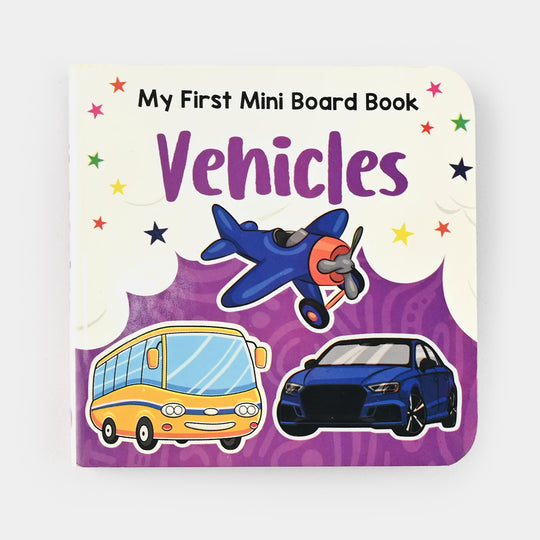 New Mini Board Book Vehicle