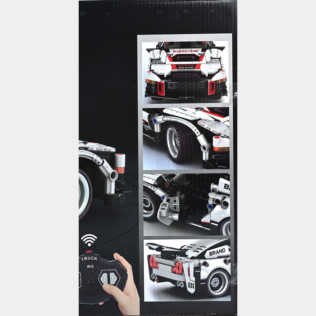 Racing Remote Control Car Building Block Set