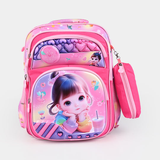 Fun & Playful Kids Backpack For School Days for Girls | 16"