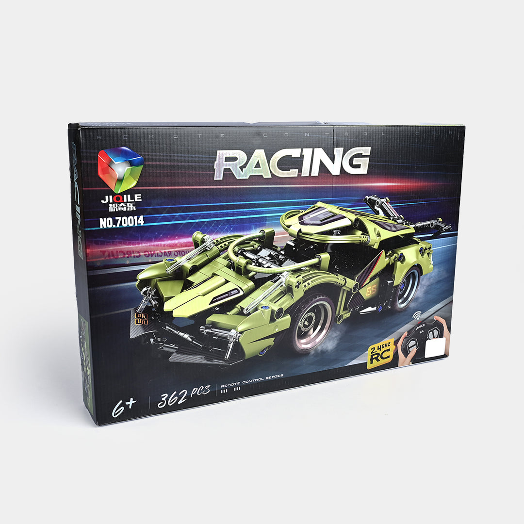 Racing Remote Control Car Building Block Set