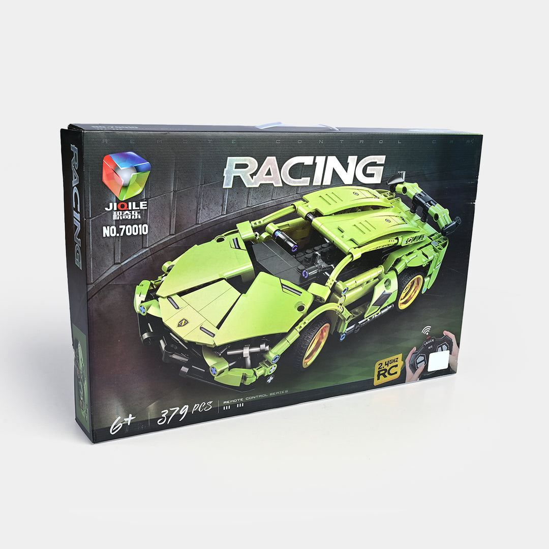 Racing Remote Control Car Building Block Set