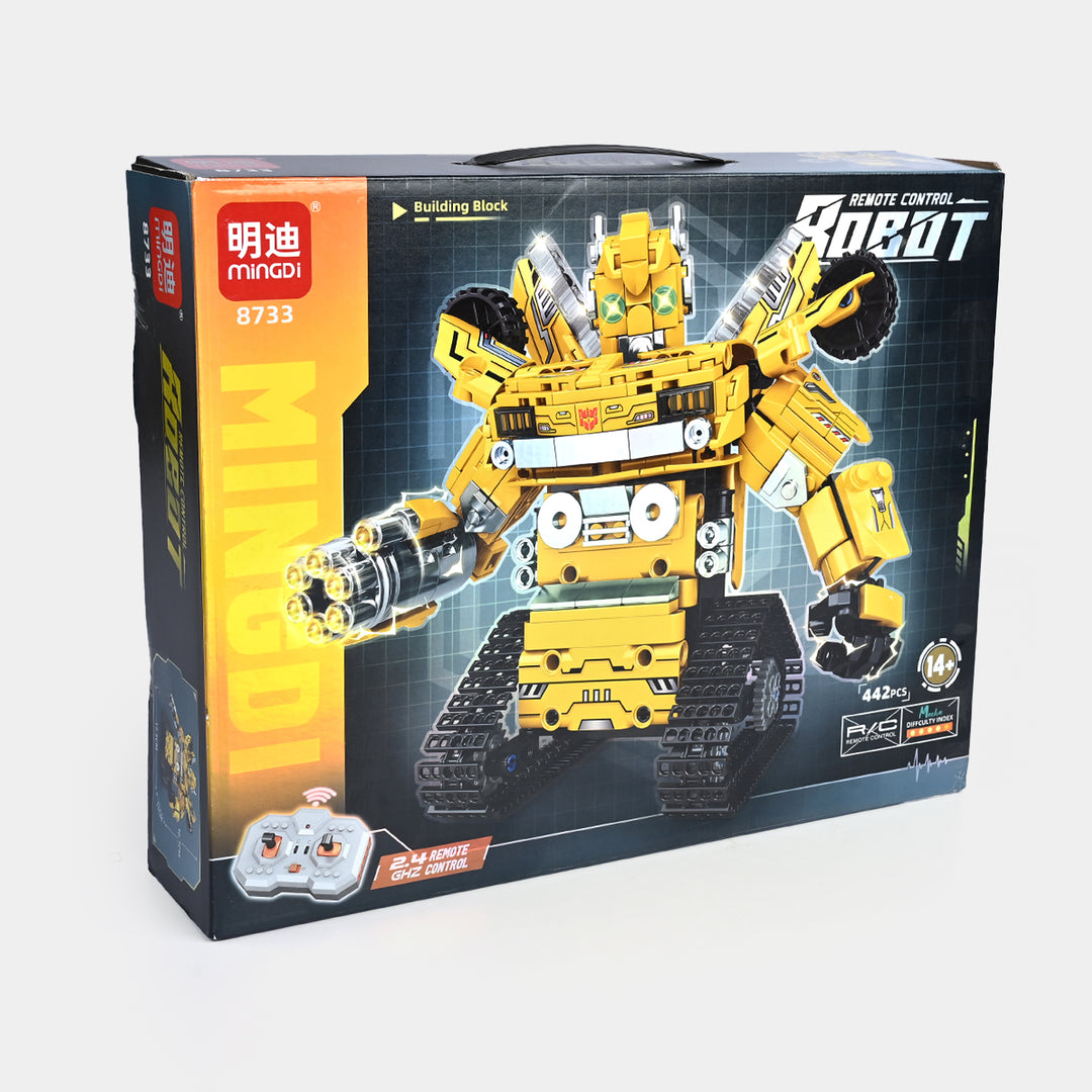 Remote Control Robot Building Block Set