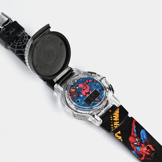 Kids Spinner Digital Watch 3D Lights Up