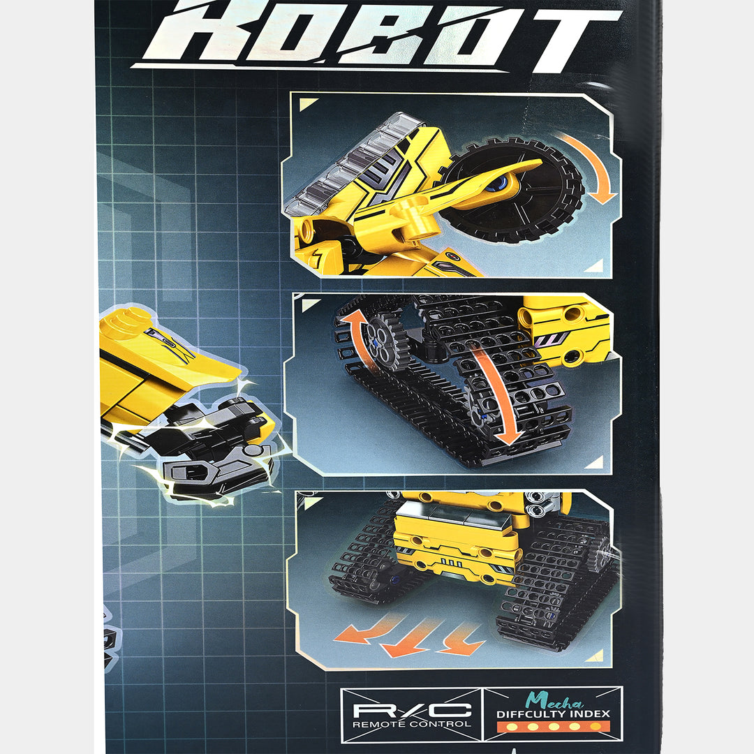 Remote Control Robot Building Block Set