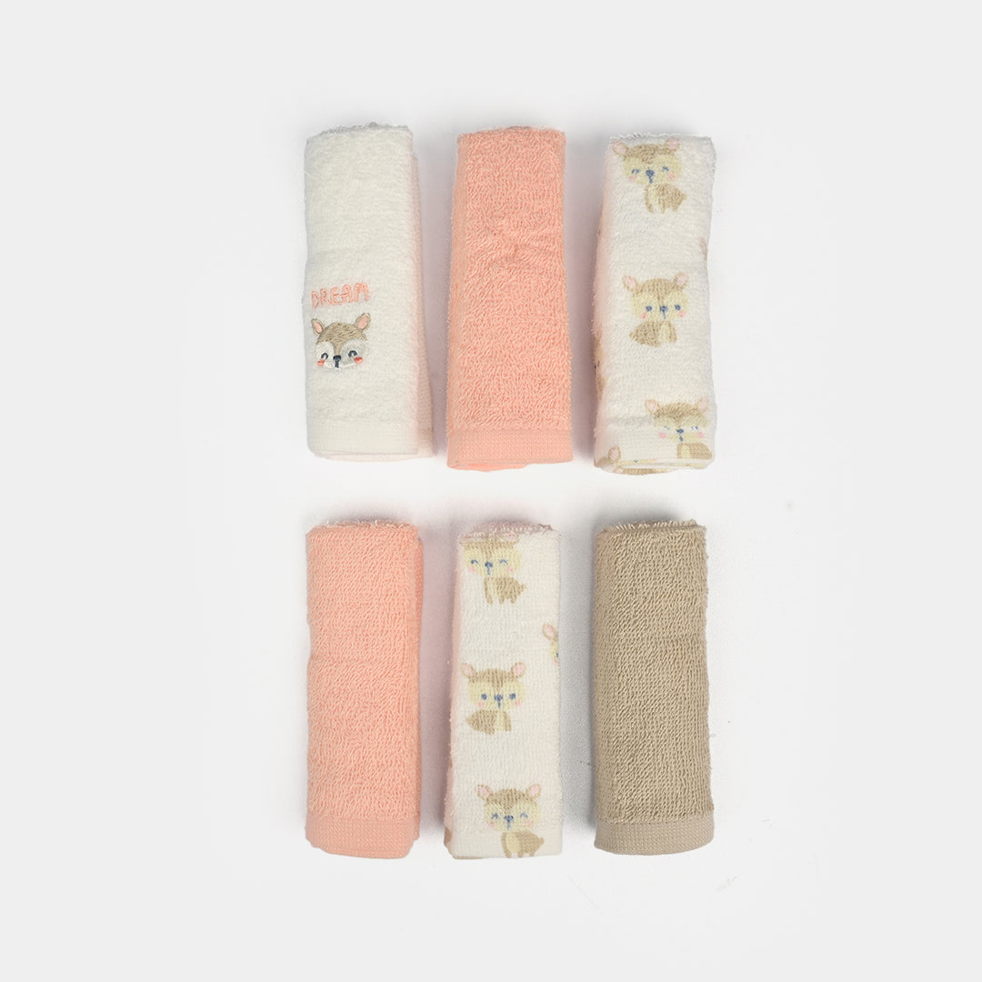 Baby Face Towel of 6