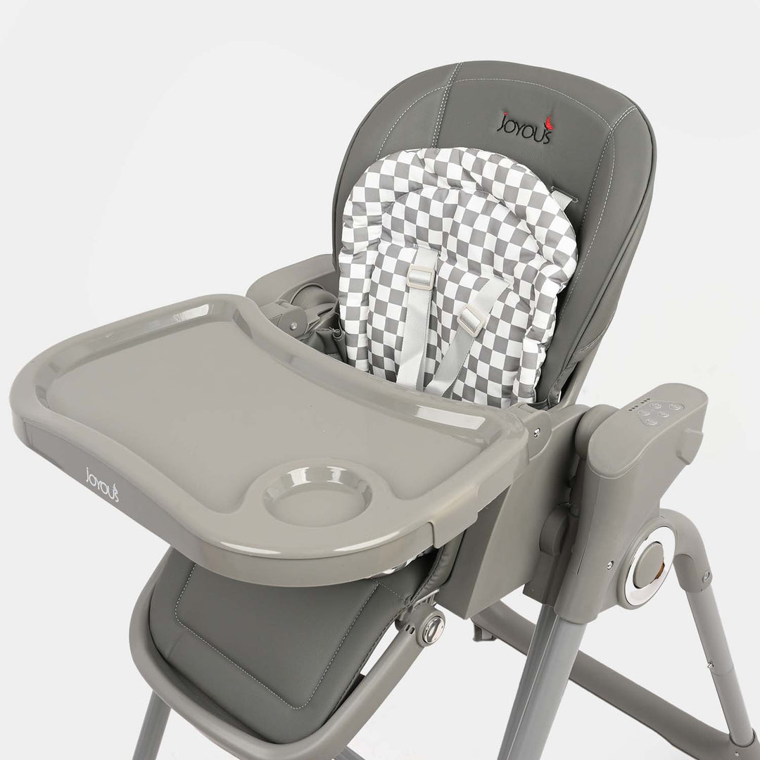 Electric Swing + High Chair Joyous JY-018 Grey