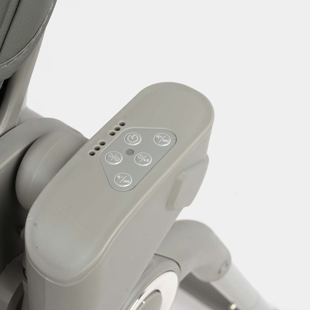 Electric Swing + High Chair Joyous JY-018 Grey