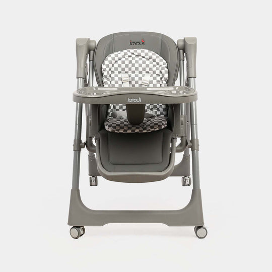 Electric Swing + High Chair Joyous JY-018 Grey