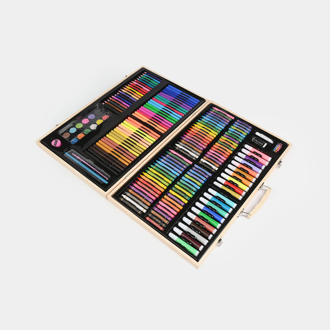Art Painting & Colors Set with Wooden | 180PCs