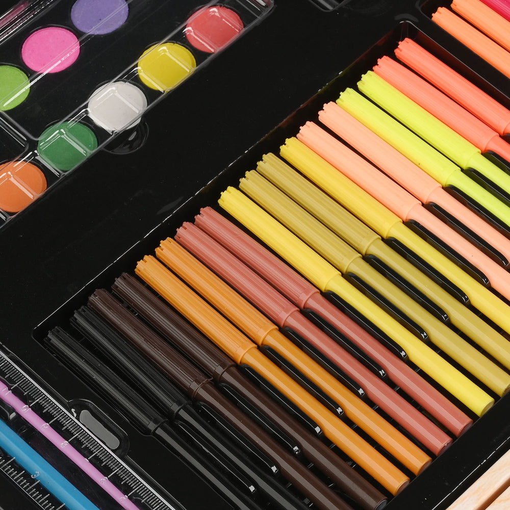 Art Painting & Colors Set with Wooden | 180PCs