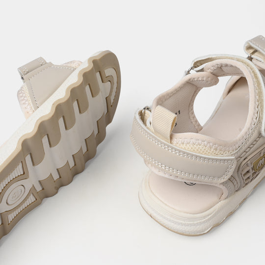 Girls Sandal SF-128-11 – Beige