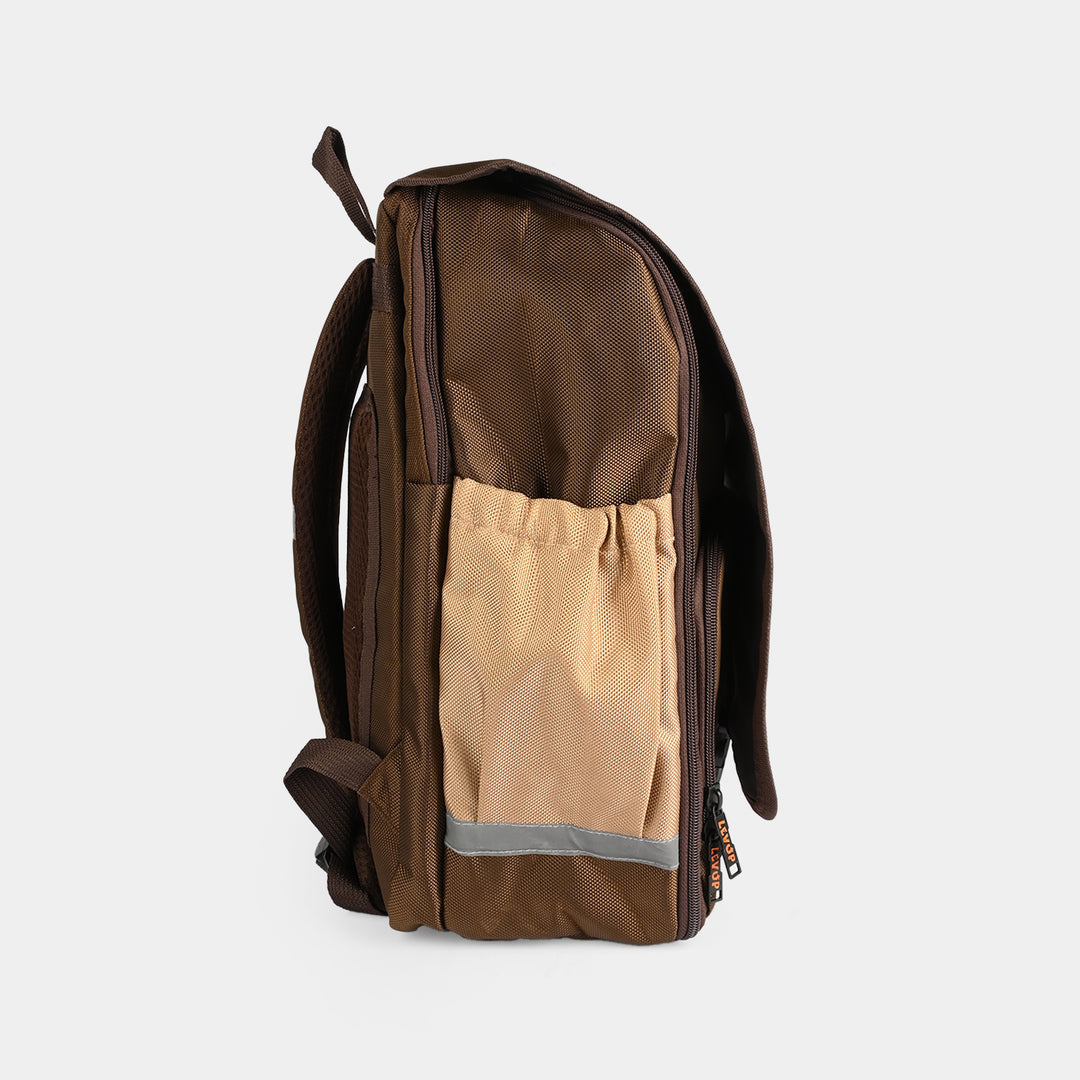 LEVUP 16" Rendoseru Flap-Top School Backpack for Kids | Grade 1-4