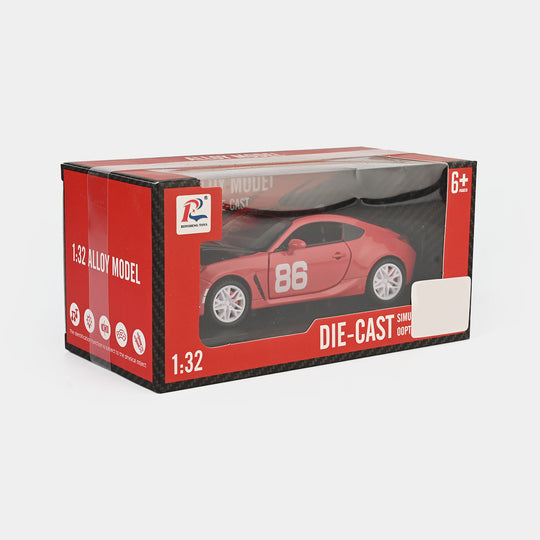Premium Die-Cast Model Car with Light & Sound