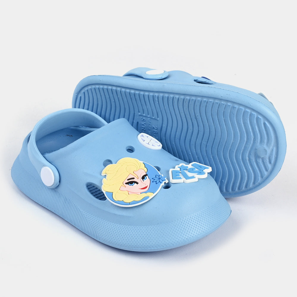 GIRLS CLOGS NON-SLIP SLIPPER-BLUE