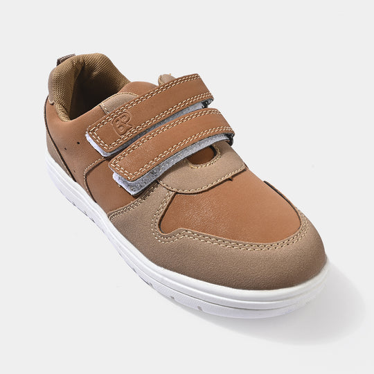 Boys Sneakers DS-005-Camel/Brown