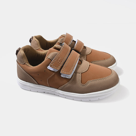 Boys Sneakers DS-005-Camel/Brown